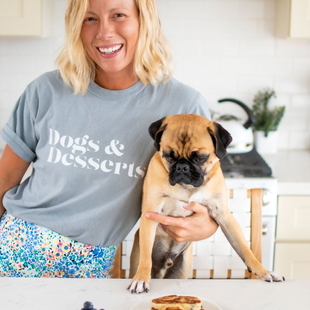 dogs and desserts t shirt
