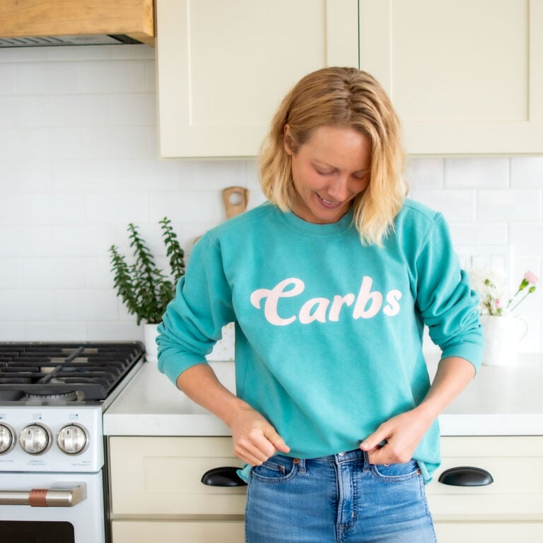 carbs sweatshirt