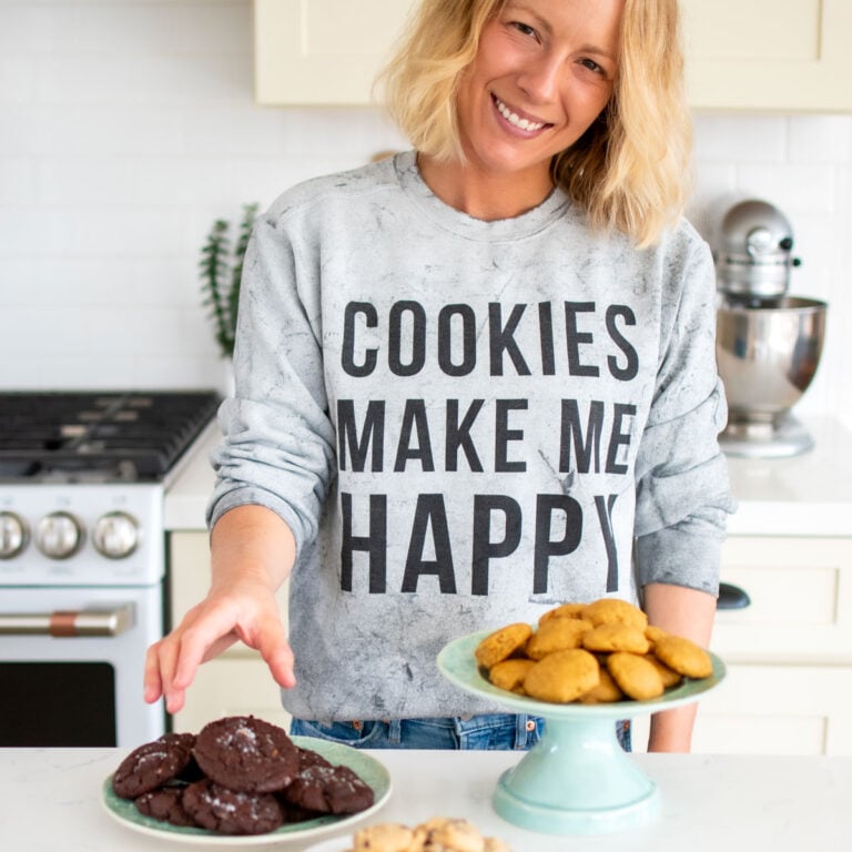 cookies make me happy sweatshirt