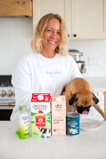 can dogs have almond milk