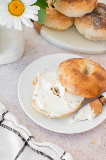 sourdough discard bagels