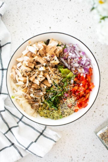 gut healthy chicken salad