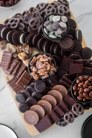 chocolate charcuterie board