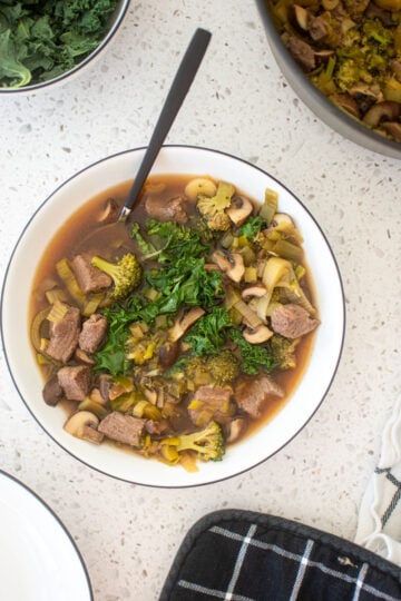 healthy beef soup