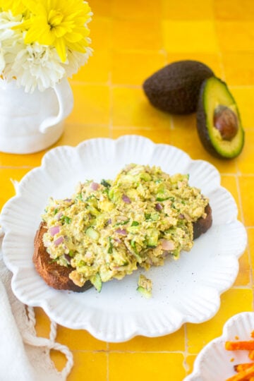 avocado tuna salad