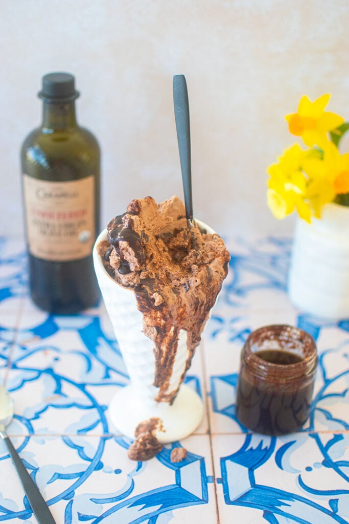 chocolate olive oil caramel sauce