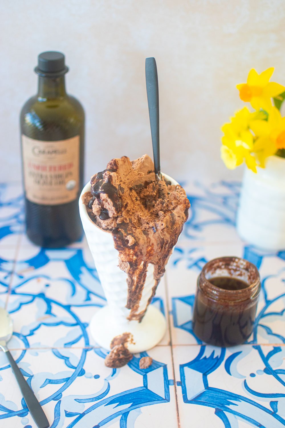 chocolate olive oil caramel sauce