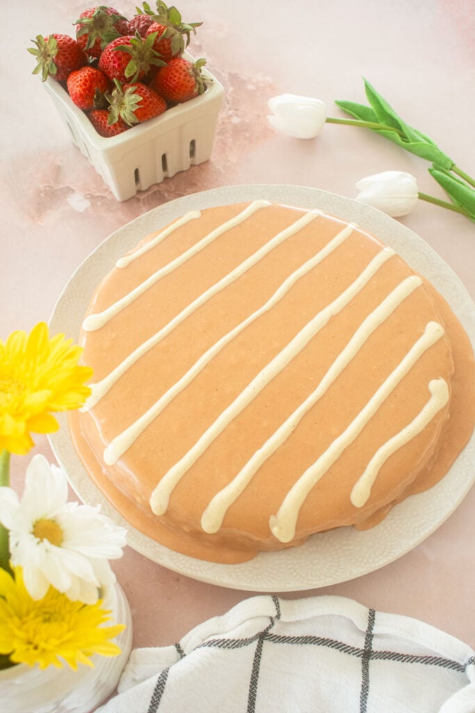strawberry snack cake