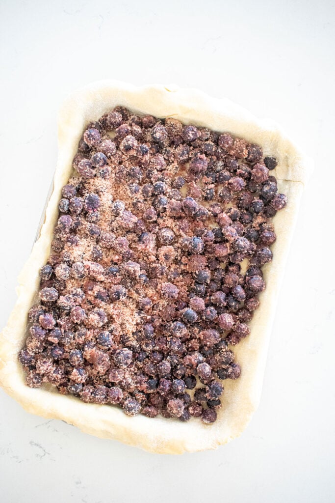 blueberry slab pie without eggs