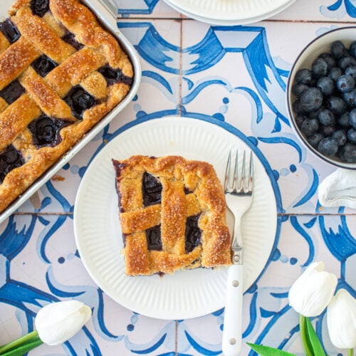 blueberry slab pie without eggs