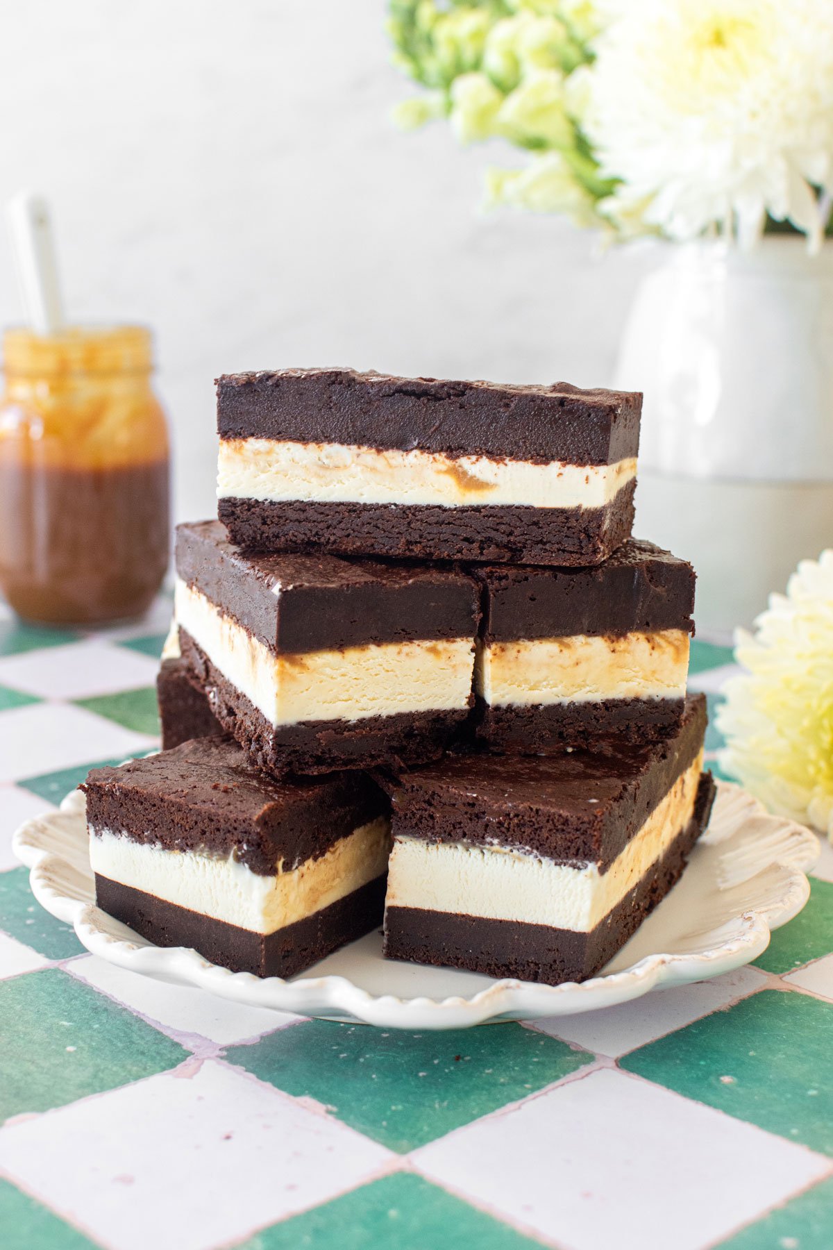brownie ice cream sandwiches