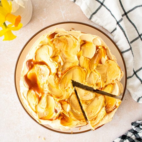caramel buttercream frosting