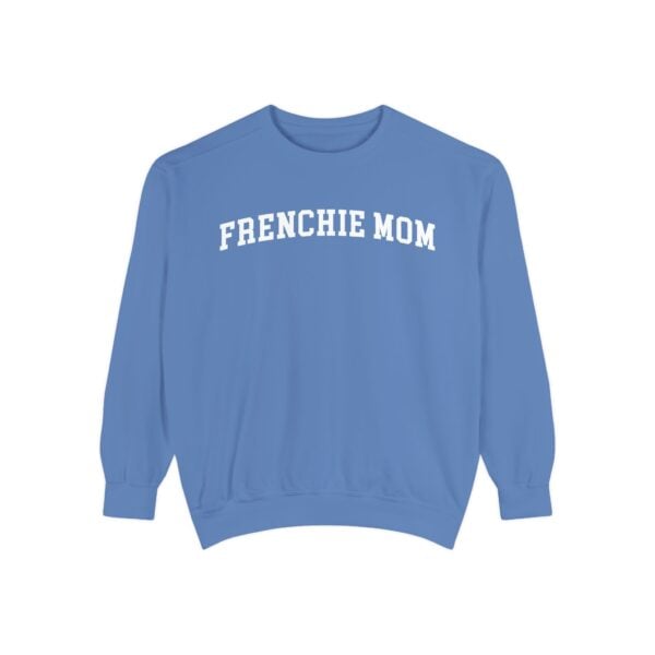 blue frenchie mom sweatshirt.
